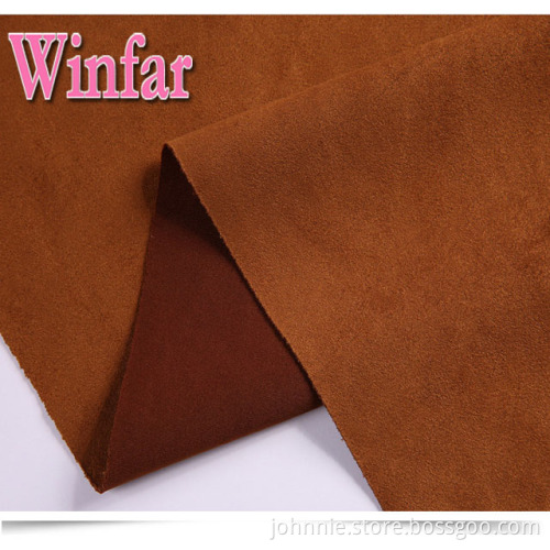 Polyester Spandex Stretch Air Layer Scuba Suede Fabric